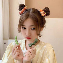 Load image into Gallery viewer, Maeelove Tiktok Simulation skewers food hairpin