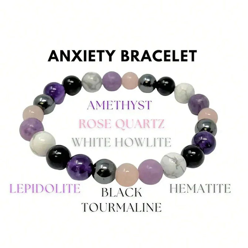 Fashionable Natural Stone Beaded Bracelet