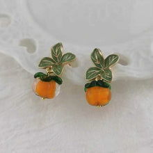 Load image into Gallery viewer, Maeelove Good Luck Persimmon Ear Clip