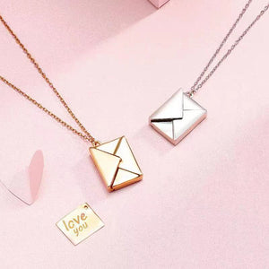 Maeelove  Love Letter Necklace 925 Sterling Silver
