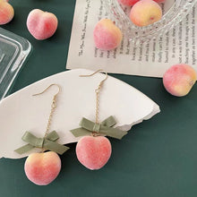 Load image into Gallery viewer, Maeelove Peach Ear Studs and Ear Clips