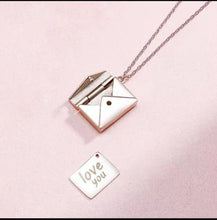 Load image into Gallery viewer, Maeelove  Love Letter Necklace 925 Sterling Silver
