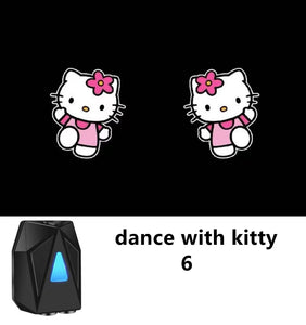 Courtesy door light with hello kitty Theme