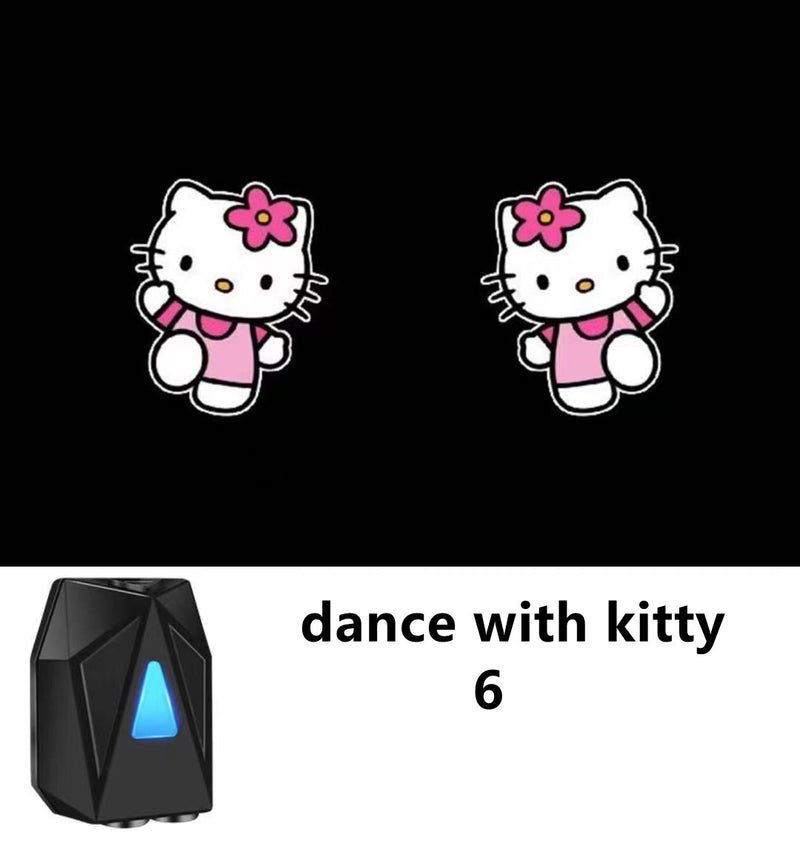 1. Courtesy Door Light with Hello Kitty Theme