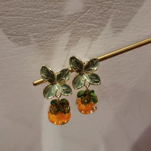 Maeelove Good Luck Persimmon Ear Clip