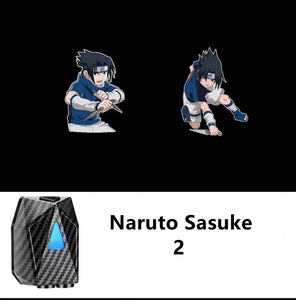 Naruto and Sasuke Car Door Lights Upgrade Charging