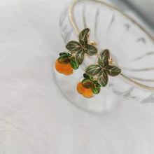 Load image into Gallery viewer, Maeelove Good Luck Persimmon Ear Clip