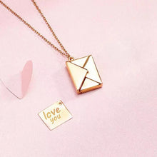 Load image into Gallery viewer, Maeelove  Love Letter Necklace 925 Sterling Silver
