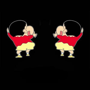 Toyota door lights Crayon Shin-chan version